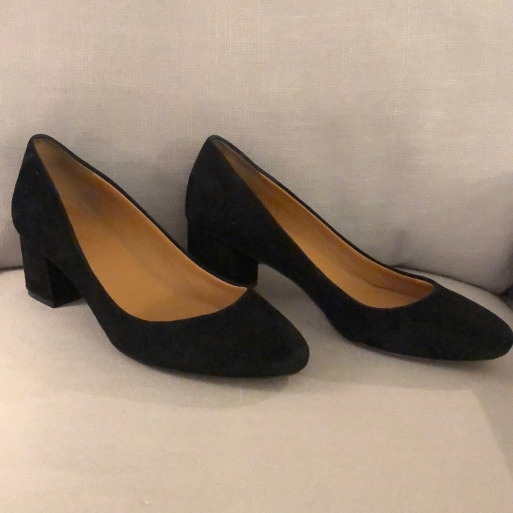 Jcrew black heels